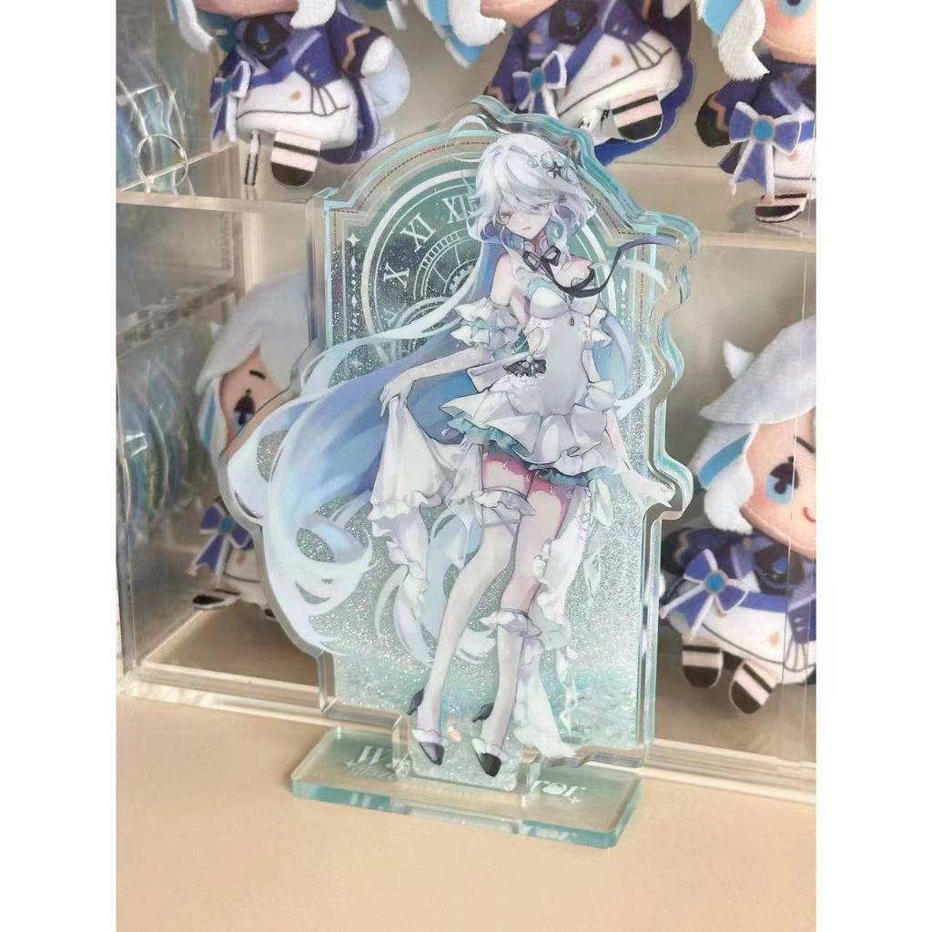 Genshin Impact Fruina สวยงาม 15 ซม.ตกแต่งเกมอะนิเมะ Merch อะคริลิค Standee