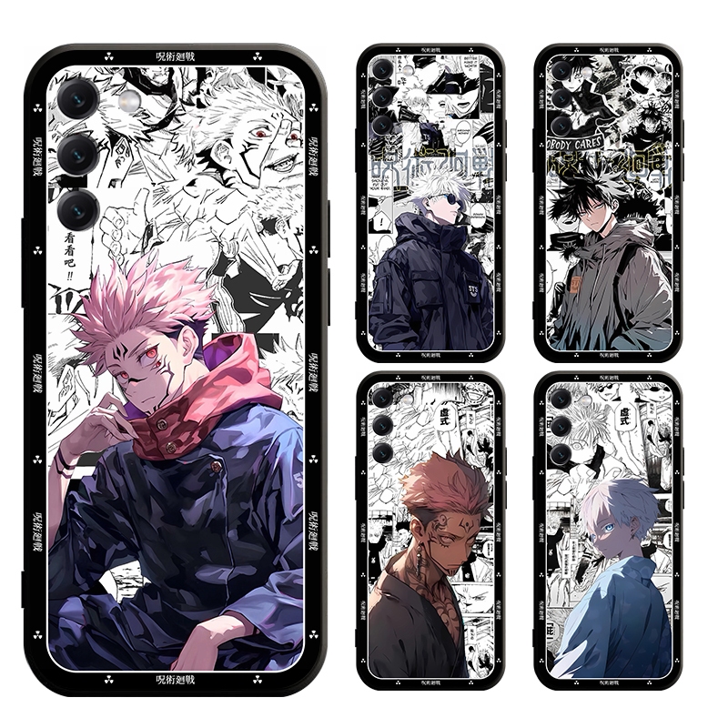 Samsung S21 FE S21 ULTRA S20 Plus A03 A03 Core Jujutsu Kaisen Casing Soft Case Cover