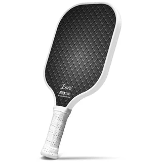 Luzz Pickleball Paddle Set (16 มม., T700 คาร์บอนไฟเบอร์) | มาตรฐาน 2 พาย + ลูกชิ้น 2 ลูก + ถุงดองบอลสีดำ