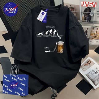 【พร้อมส่ง】🔥NASA ใส่ได้ทั้งชายหญิง เสื้อ ทรงโอเวอร์ไซส์ เสื้อ…