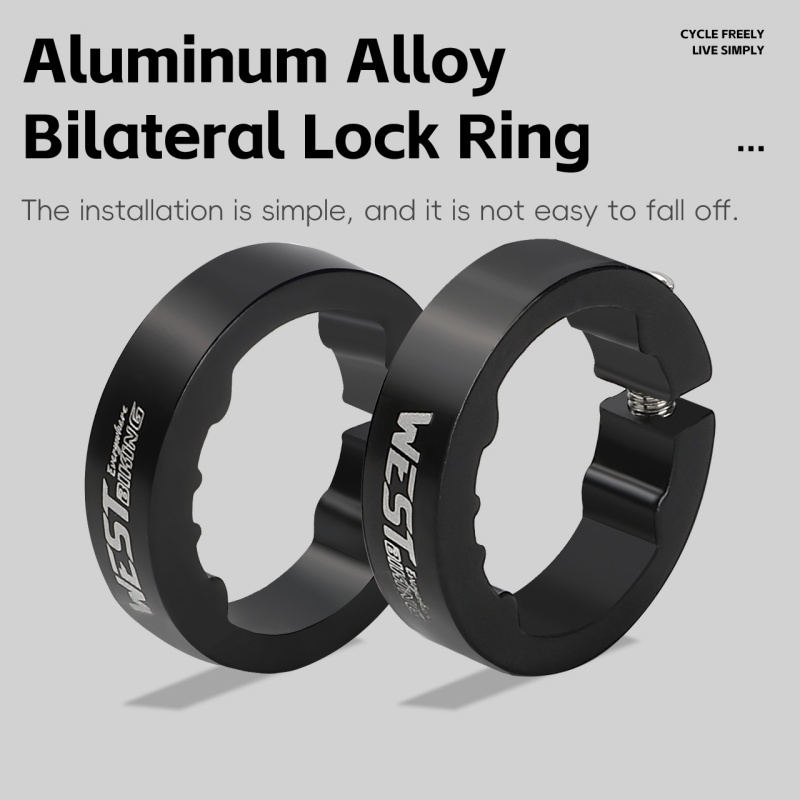 WEST BIKING 1 คู่มือจับจักรยานจักรยานเสือภูเขาฝาครอบแฮนด์จักรยานเสือหมอบปลอกแฮนด์กันลื่นอุปกรณ์จักรยาน - รูปที่ 6