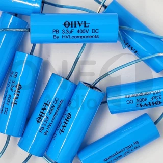 OneAudio (ราคาต่อชิ้น) Cเสียงแหลม OHVL 2.2uF 3.3uF 250V 400V Capacitor คาปาซิเตอร์ ซีลำโพงเสียงแหลม Tweeter ใช้ในระบบ Crossover ลำโพง HiFi เสียงแหลมใส