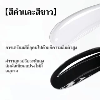 XEIJAYI 15มล สีทาเล็บ 4 สี ดำและสีขาว ติดทนนาน เหมาะสำหรับใช้ในบ้านและร้านทำเล็บ