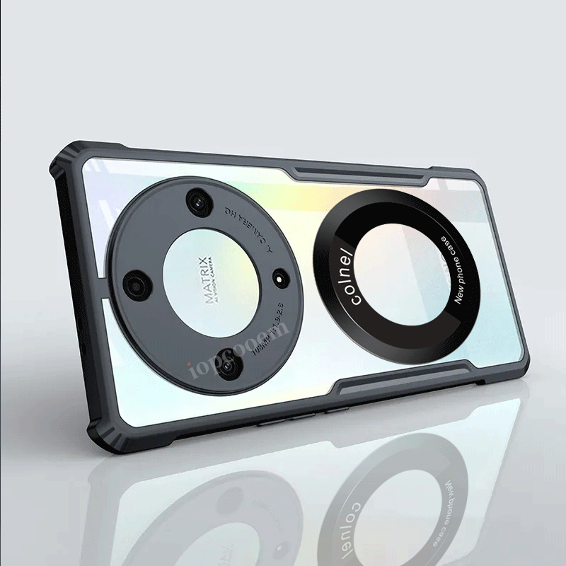 แม่เหล็กโปร่งใสถุงลมนิรภัยเคสโทรศัพท์Honor X9D X9A X9 X9B X9C X8A X8B X8D X7A X7B X7C X7D X6B X6A X6