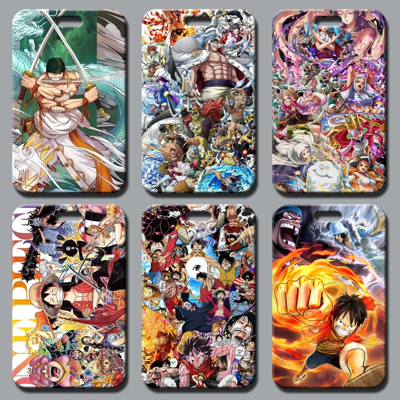 อะนิเมะ One Piece สายคล้องมือ โทรศัพท์ พวงกุญแจ กล้อง USB สายคล้องคอ พร้อมฝาครอบป้องกัน