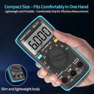 ZOYI ZT-101 Auto Range Digital Multimeter 6000 Counts Anti-Burn Voltage Current Resistance Tester