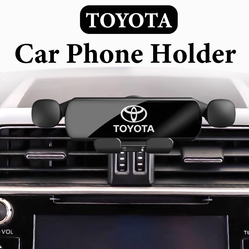 Toyota Raize Vellfire Alphard Fortuner Harrier XU80 Hilux Corolla CROSS CHR Camry Vios Yaris 2018-2023 ที่วางโทรศัพท์มือถือในรถยนต์โดยเฉพาะ