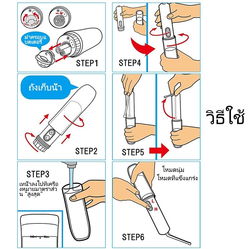 【จัดส่งใน 24 ชั่วโมง】Portable Bidet ชุดหัวฉีดชําระ แบบมือถือ พกพาง่าย สําหรับเดินทาง หัวฉีดน้ำพกพา T