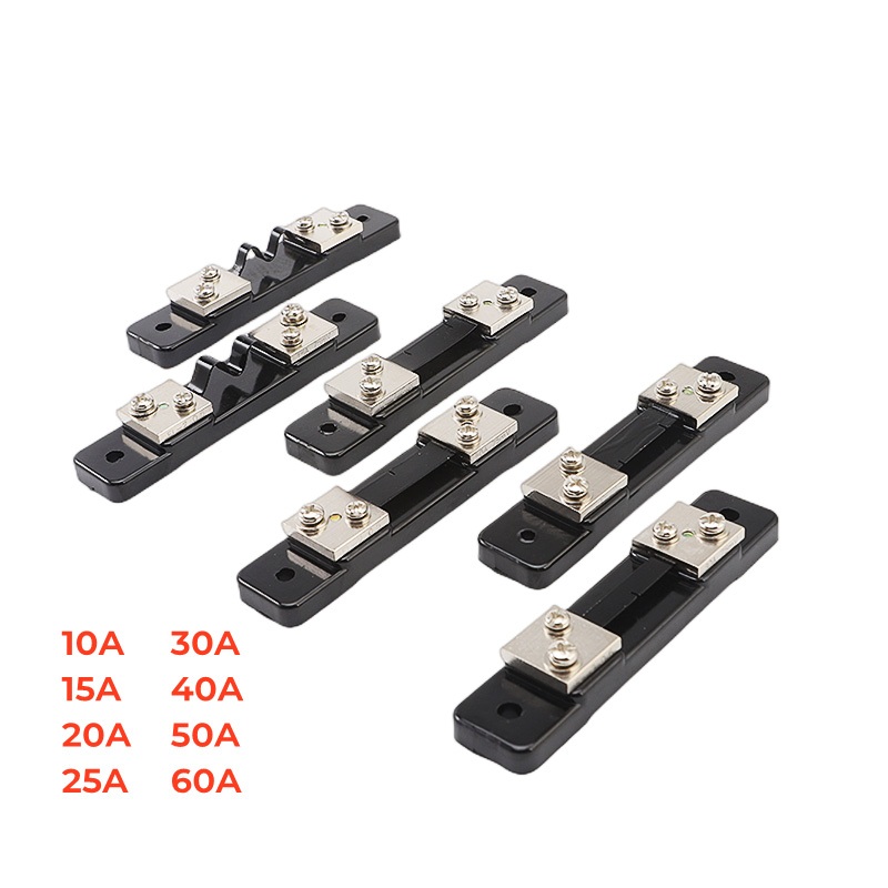 ภายนอก Shunt FL-2B 10A-60A/75mV Current Meter Sunt Resistor สําหรับแอมป์มิเตอร์ดิจิตอล Amp โวลต์มิเตอร์ Wattmeter