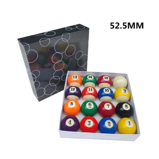ลูกผีลายBen-xขนาด 52.5 มิลสำหรับโต๊ะสนุกเกอร์