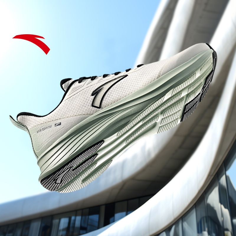 ANTA ผู้ชาย QingZhi รองเท้าวิ่งน้ําหนักเบากีฬากลางแจ้งวิ่งง่าย 1125B5523