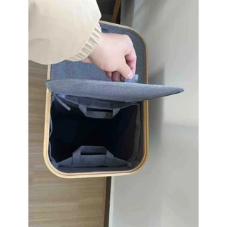 [โครงสร้างใหม่] ตะกร้าผ้า พับได้ ตะกร้าใส่ผ้า 150L มาพร้อมกระเป๋าเก็บของ 2 ใบ ถอดออกได้ เป็นมิตรต่อสิ่งแวดล้อม กันน้ำ