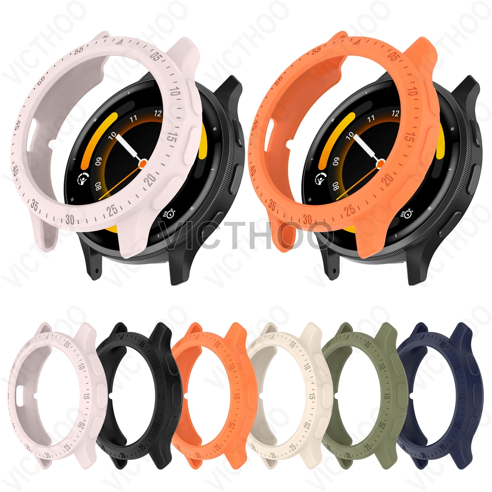 ฝาครอบเคส TPU แบบครึ่งหน้าจอสําหรับ Garmin Venu 3 / Venu 3s