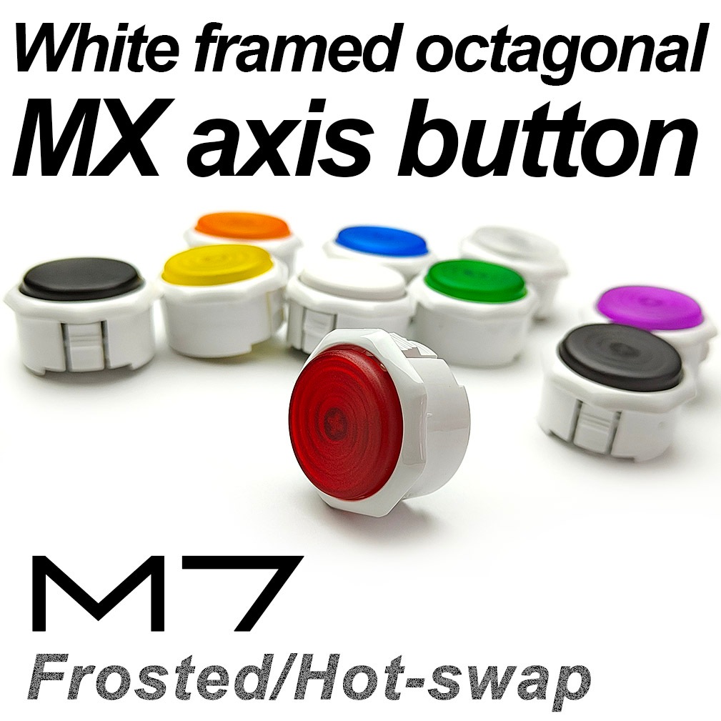 Si Tong/M7/Octagonal Pure White Frame/Street Fighter 6/Cherry blue/cherry silver/raptor core/2.8 Hot