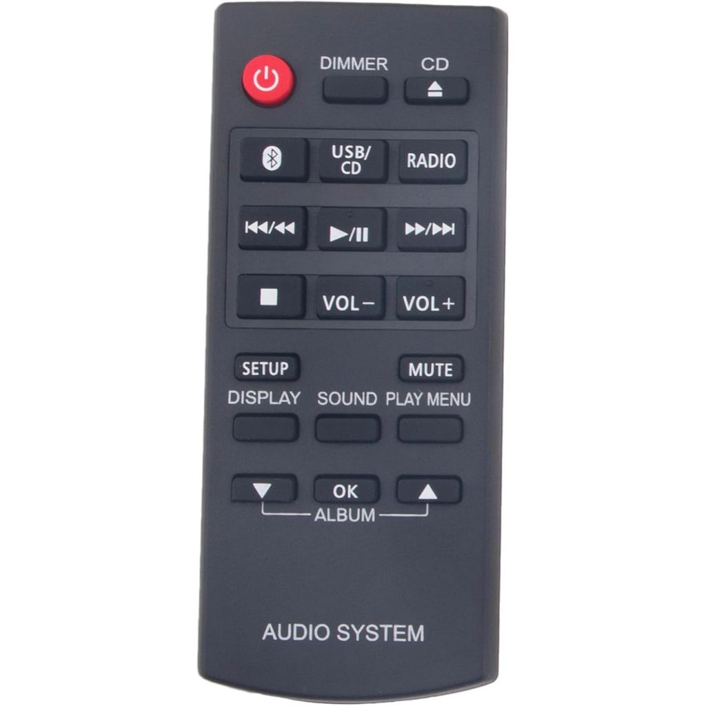 N2QAYB000984 รีโมทคอนโทรลสําหรับ Panasonic CD Stereo System SC-PM251 SA-PM251 SC-PM600 SA-PM600 SB-P