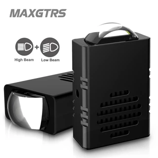 MAXGTRS High Power Car Grilles Daytime Running Light Amber/White DRL LED Auto Front Center Grille Light พร้อมพัดลมสําหรับ Off Road Trunk SUV