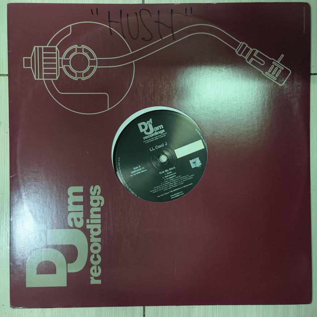 LL Cool J – Hush single	ไวนิลฮิปฮอป lp