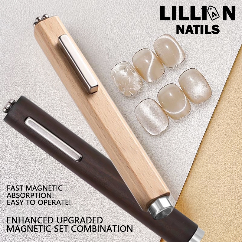พร้อมส่งในไทย  Triple Magnetic Power อุปกรณ์ทำเล็บ แม่เหล็กแคทอาย 3-in-1 Cigar Magic Magnet แท่งแม่เหล็ก ดูด2ขนาด 1ชิ้น  แรงดึงแม่เหล็กที่ทรงพลังมากค่ะ