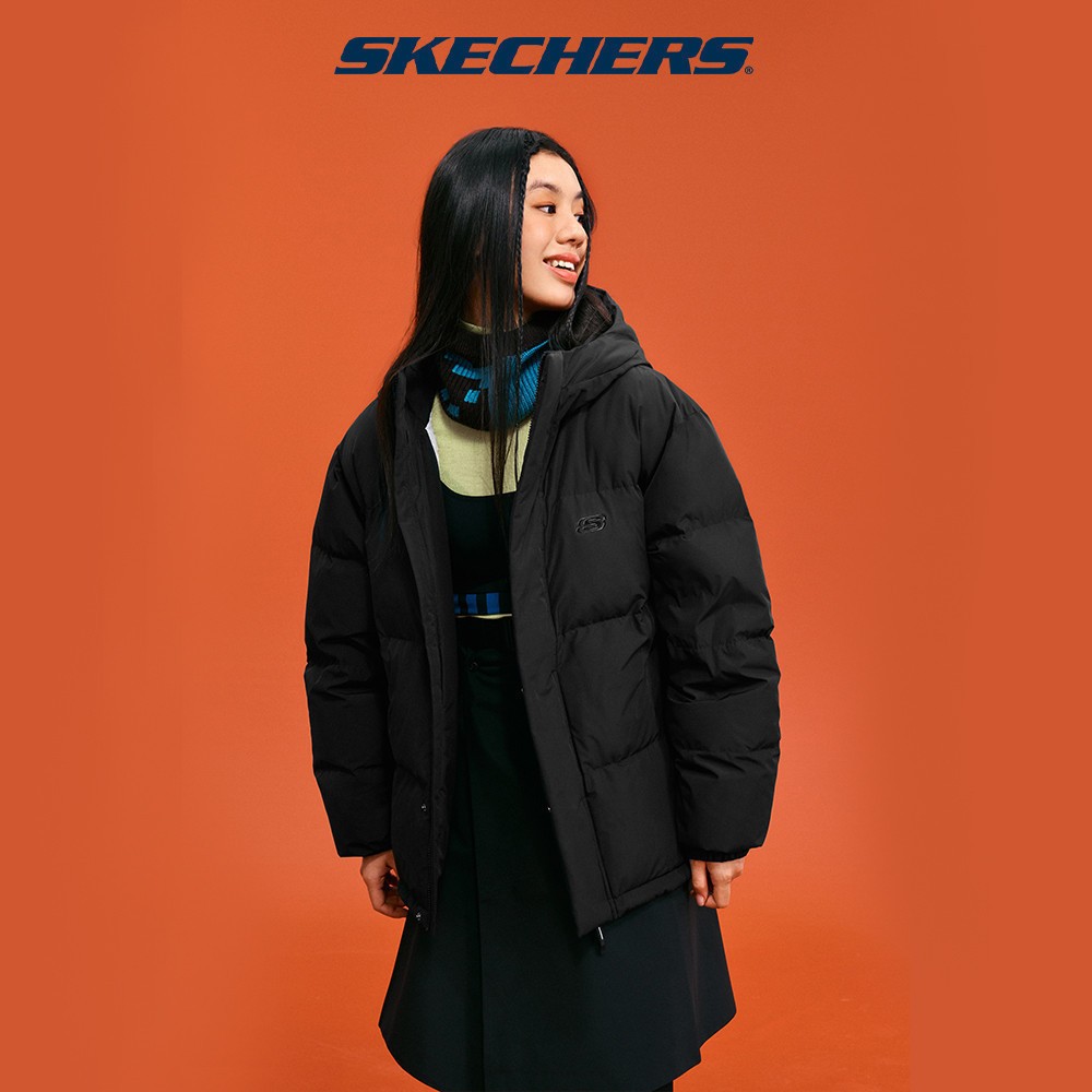 Skechers สเก็ตเชอร์ส เสื้อแจ็คเก็ต ยูนิเซ็กส์ Mid Weight Down Jacket - L424U044