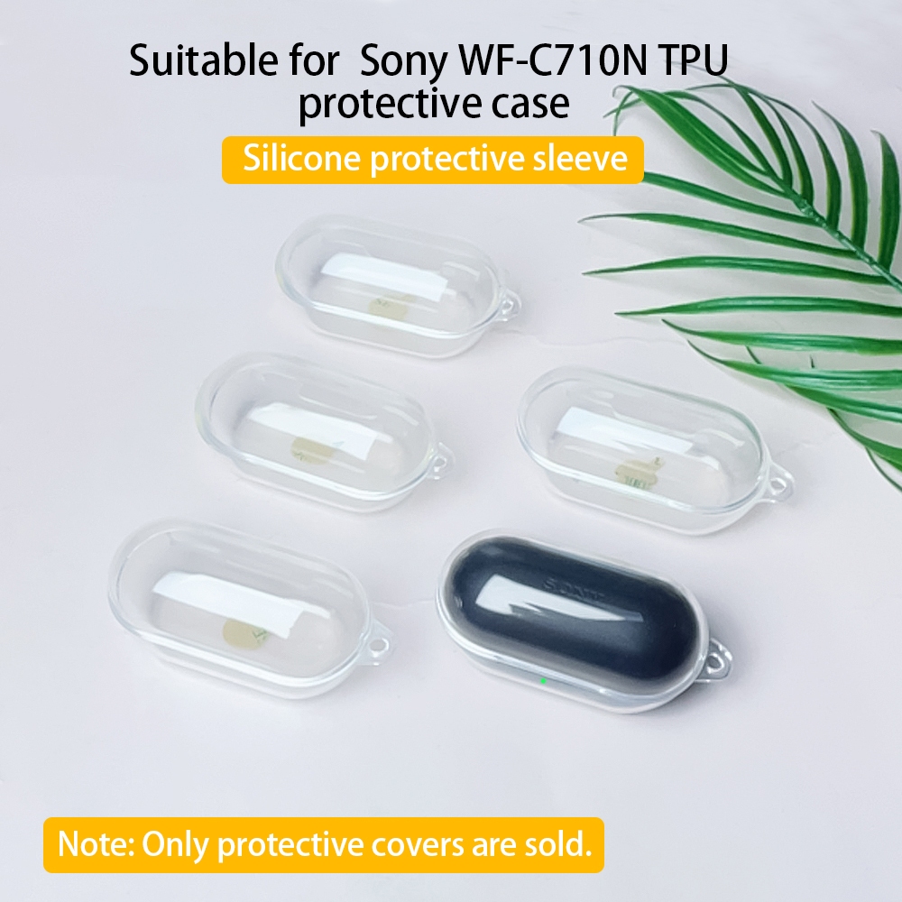 สําหรับเคสป้องกันหูฟัง Sony WF-C710N TPU | พรีซิชั่ฟิตป้องกันไร้รอยต่อ | ความสมบูรณ์ของอุปกรณ์เปลือย