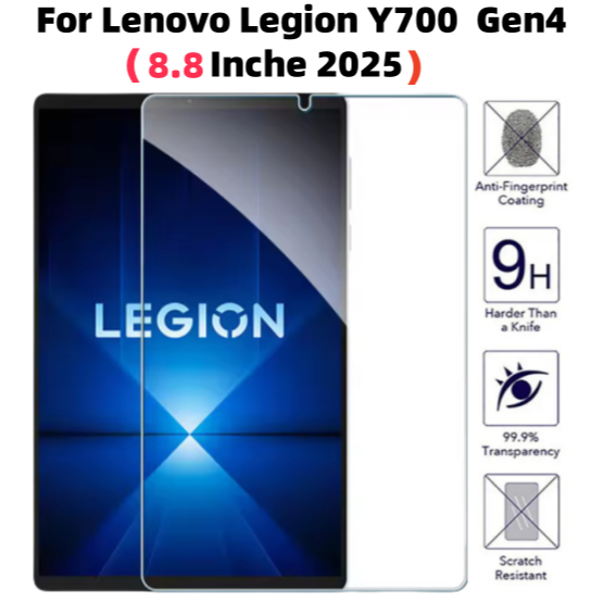 ป้องกันหน้าจอสําหรับLenovo Legion y700 4th generation 8.8 นิ้วกระจกนิรภัยสําหรับLenovo Legion y700 G
