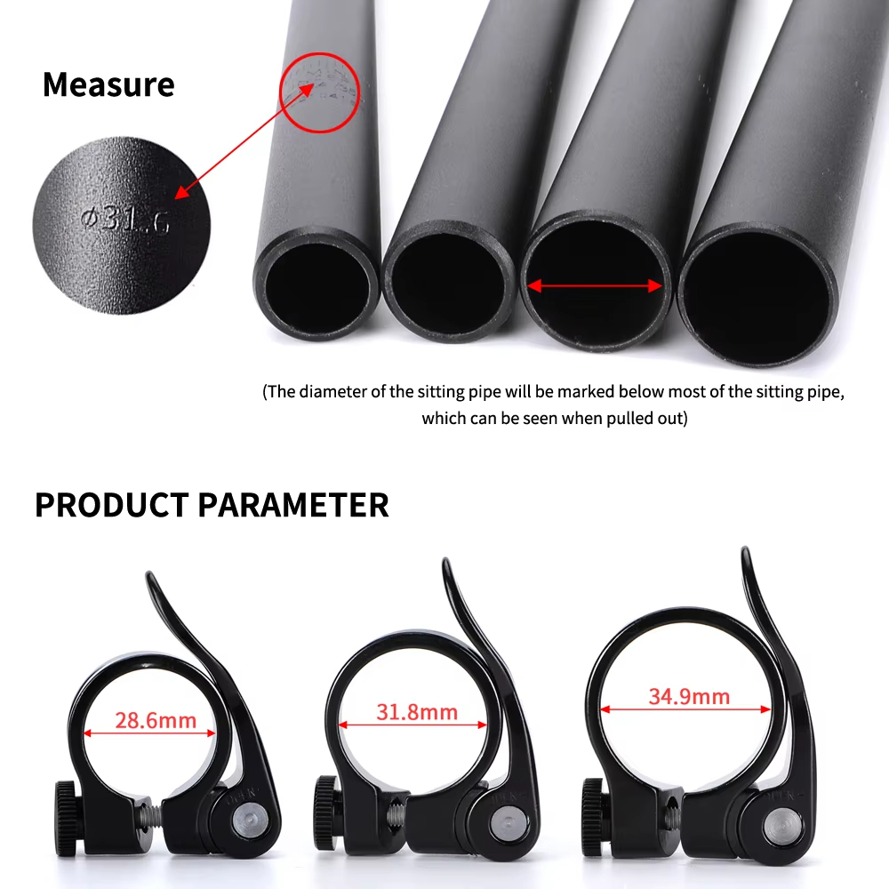 OUO Quick Release_seatpost_Clamp_อลูมิเนียมจักรยาน.Clamp_27.2_ปิดอะไหล่สําหรับจักรยาน_Dropship - รูปที่ 4