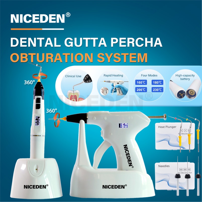NICEDEN ระบบอุดฟัน ฟันกรุตาเพอร์ชา อุปกรณ์อุดฟัน Endo Pen การเติมหลัง เครื่องอุดฟัน