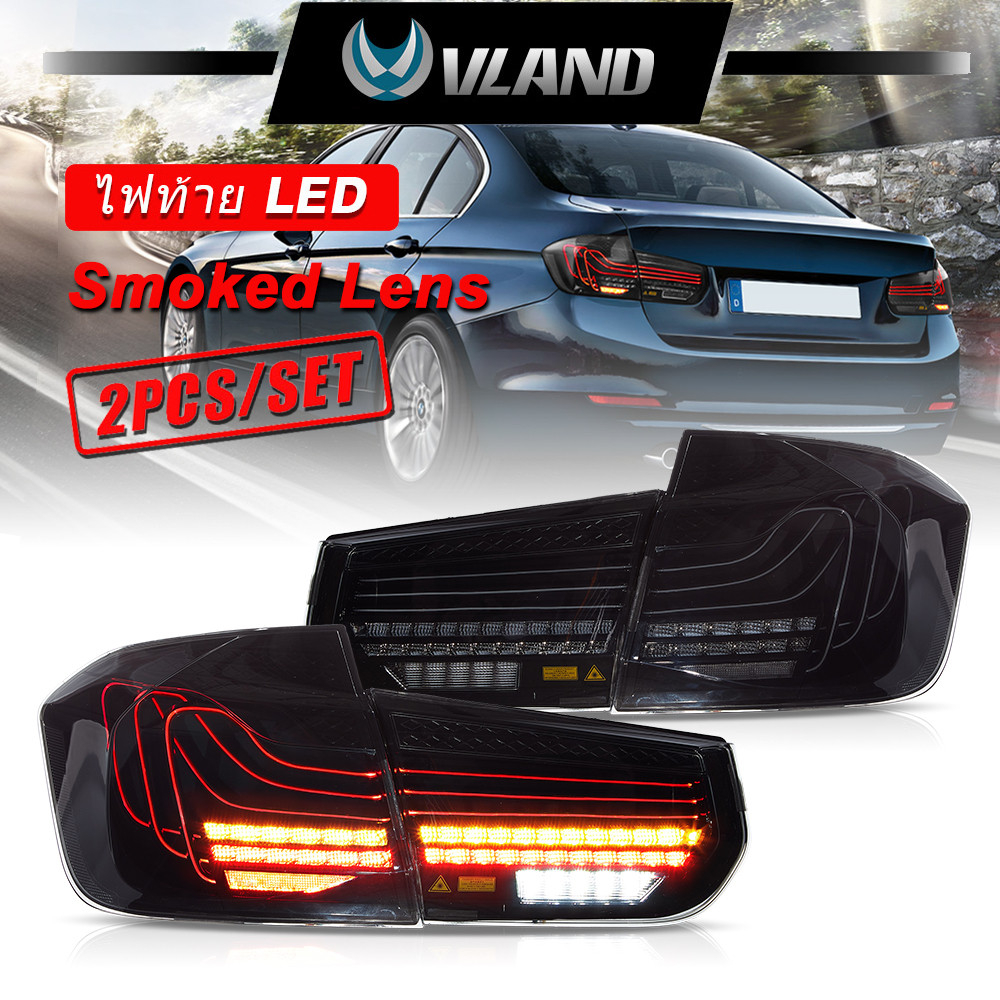 Csl สไตล์ Vland ไฟท้าย LED สําหรับ 2013-2018 BMW 3-Series F30 F35 ลําดับด้านหลังโคมไฟ Assembly