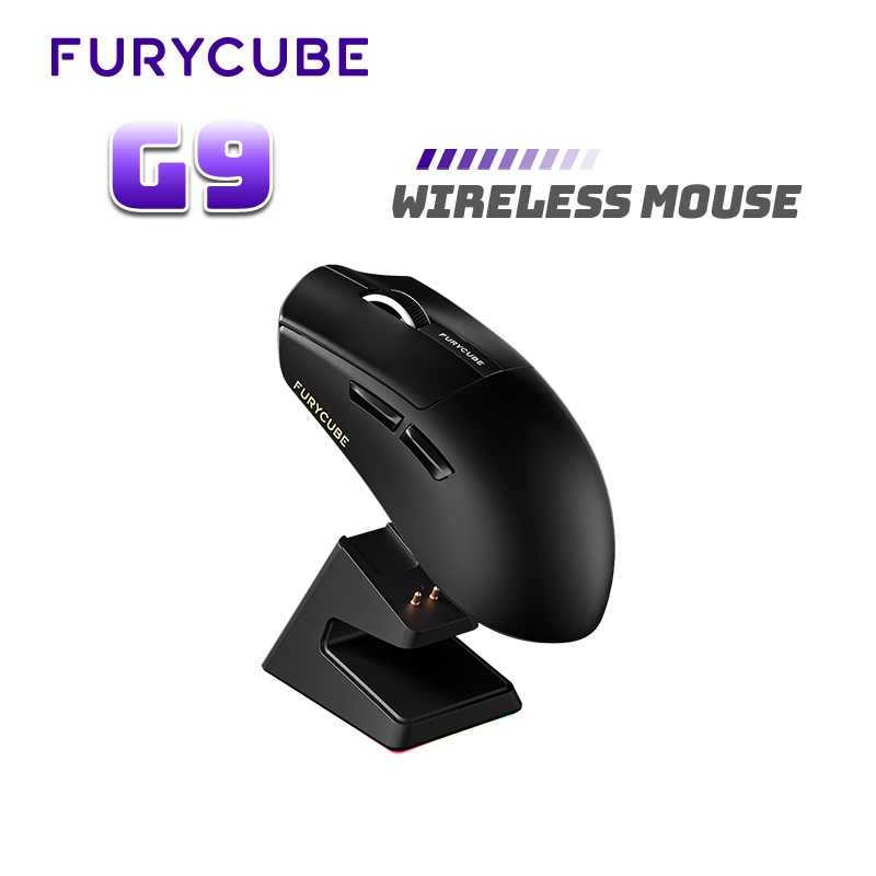 FURYCUBE G9 Pro เมาส์ไร้สาย PAW3311 น้ําหนักเบา 22000 DPI Gaming Office เมาส์ Tri-mode