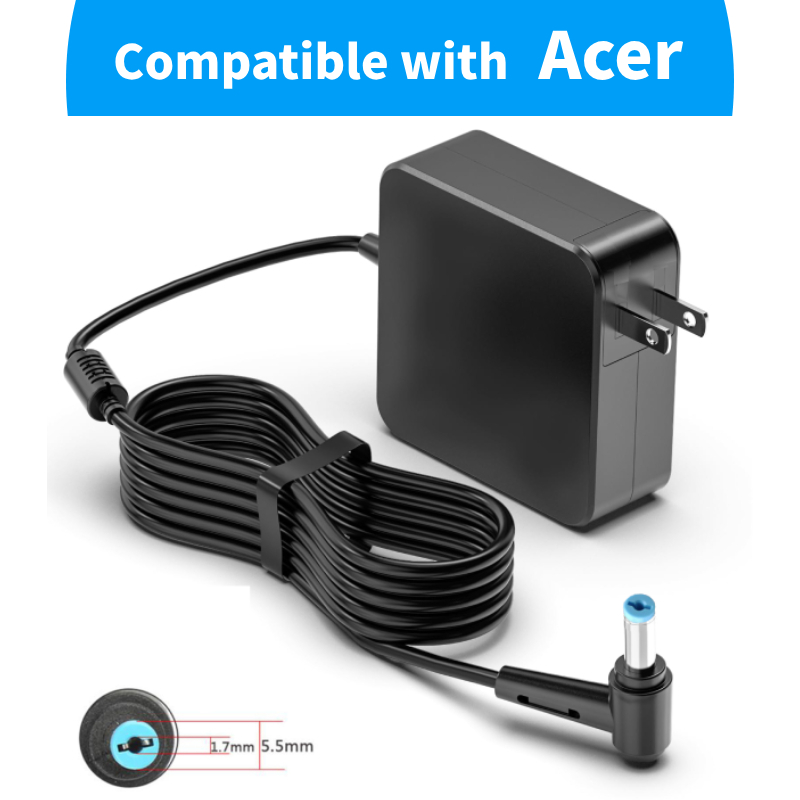 65W 45W Ac Adapter Charger สําหรับ Acer Aspire E15 ES1 E1 E5 F5 F15 E 15 1 5 F 5 15 V3 V5 V7 V 3 5 7