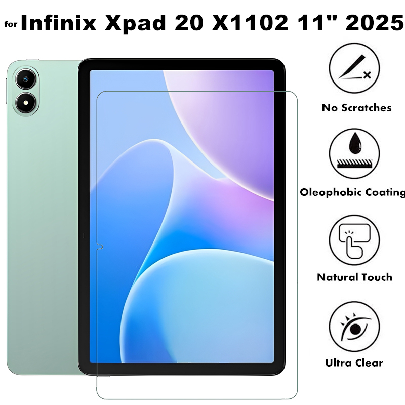 for Infinix XPad 20 Xpad20 X1102 11 Inch 2025 Anti-Scratch 9H Tempered Glass Screen Protector Film