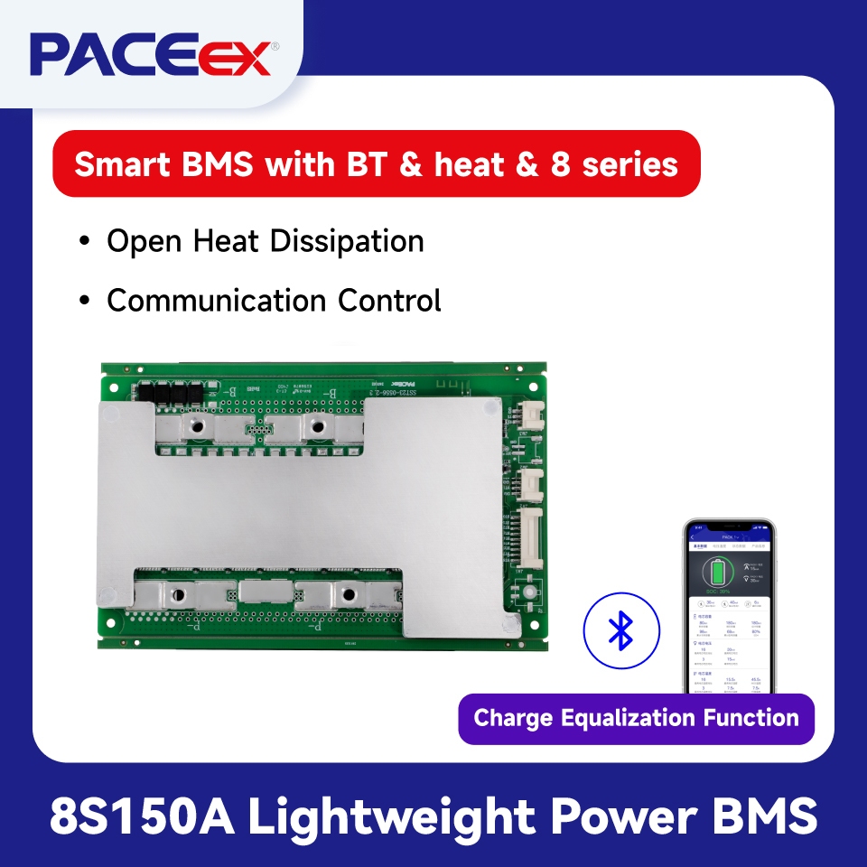 PACE 8S 150A BMS Lead to Lithium BMS with RS 485 Overcharge Protection PACE BMS