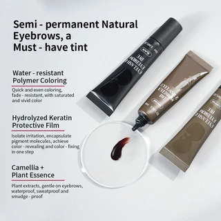 ICONSIGN Eyebrow Eyelash Tint CAMELLIA Hybrid Henna 8Mins Instant Dye