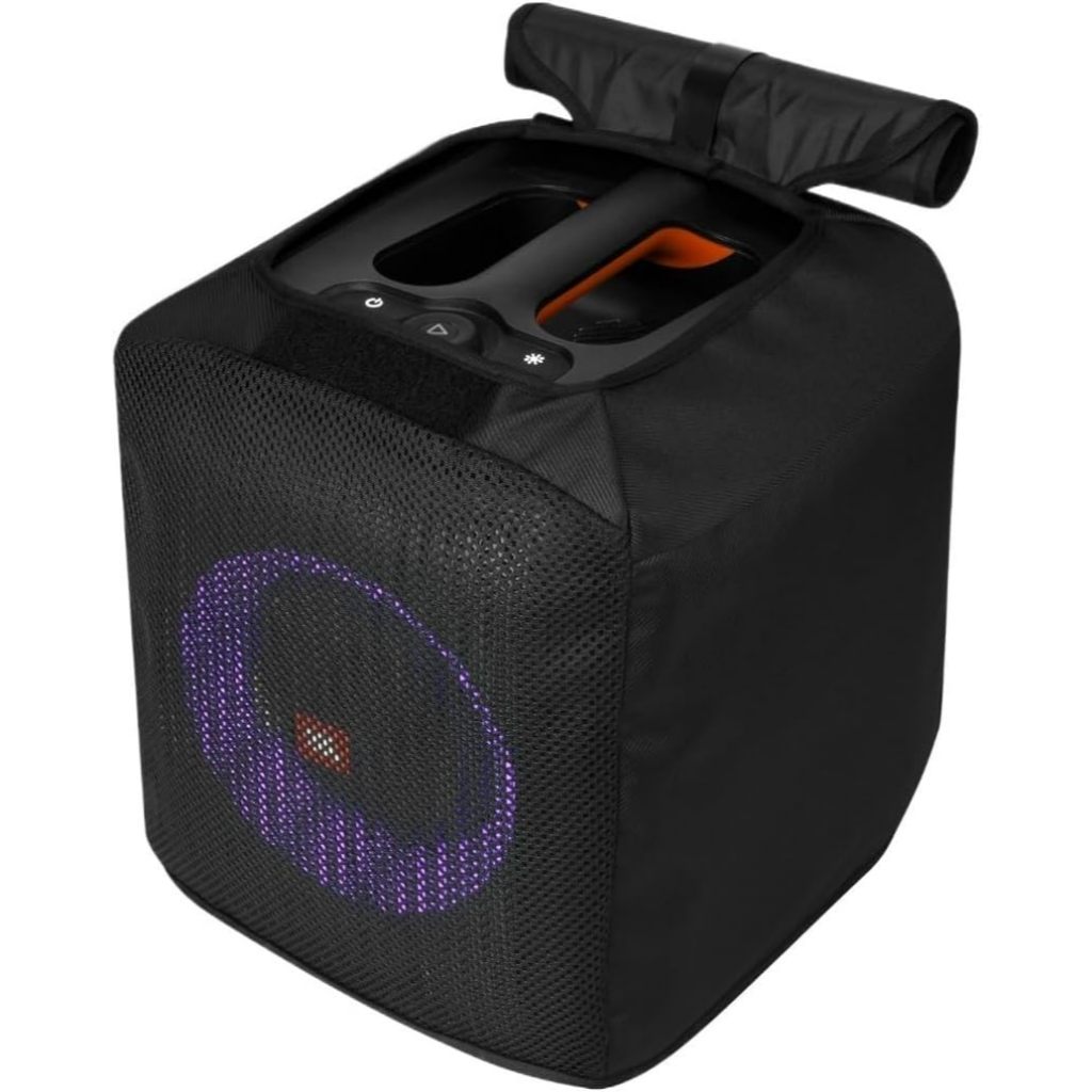 กระเป๋าป้องกันฝุ่นสำหรับ JBL PartyBox Encore Essential, ฝาครอบกันฝุ่น กันรอยขีดข่วน พร้อมสายสะพายสำหรับพกพา เหมาะสำหรับลำโพงกิจกรรมนอกสถานที่