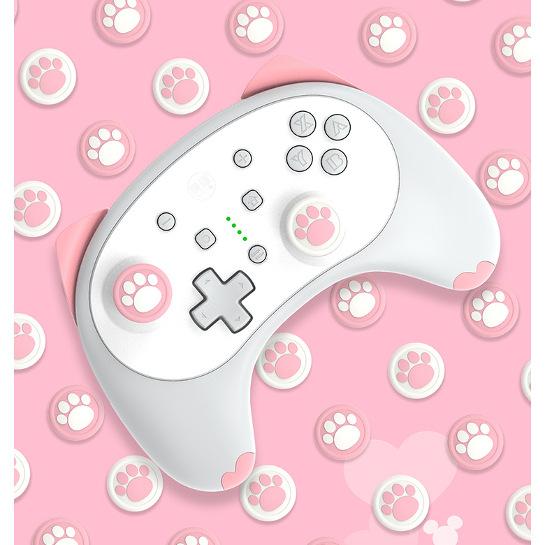 Iine ฝาครอบจอยเกม ซิลิโคน ลายน่ารัก สําหรับ Nintendo Switch Pro สุ่มขนาด