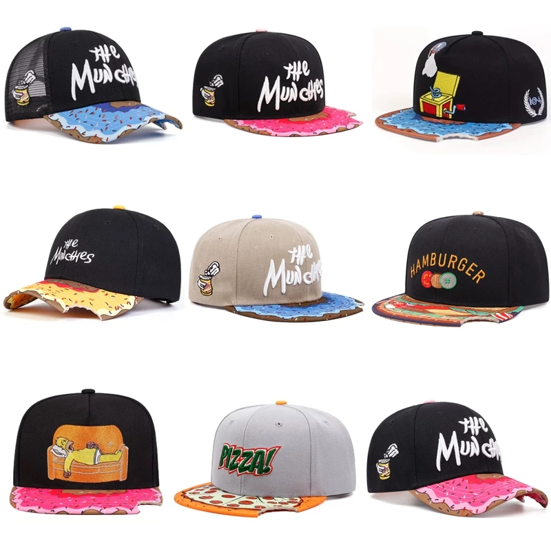 หมวก snapback หลายรูปแบบสําหรับผู้ชายแฟชั่น Hip Hop หมวกวินเทจสําหรับผู้หญิงกลางแจ้งหมวกกันแดดสําหรับเล่นกีฬา