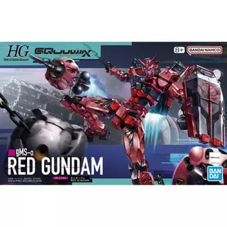 [คลังสินค้าพร้อม] Bandai HG 1/144 RED GUNDAM ประกอบของขวัญโมเดลสําหรับแฟน