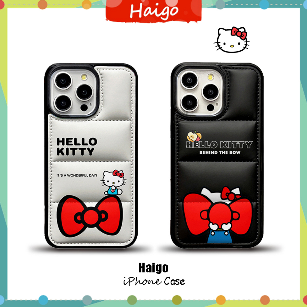 เคสโทรศัพท์พลาสติกแข็งลงแจ็คเก็ตHELL0K11TTYป้ายเหมาะสําหรับiPhone 17 Air 16PRO 16PROMAX 15PRO 15PROM