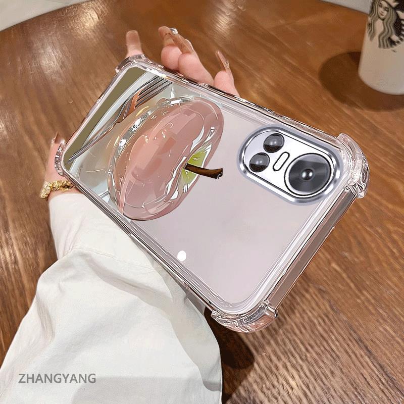สําหรับ OPPO RENO 10 5G RENO 10 Pro 5G Electroplated กันกระแทกเคสโทรศัพท์ความงามความละเอียดสูงคริสตัลการออกแบบใหม่น่ารัก apple ภาพซิลิโคน TPU นุ่ม ราคา ถูกที่สุด ดีลบีเคเค แกลเลอรีภาพที่ 9