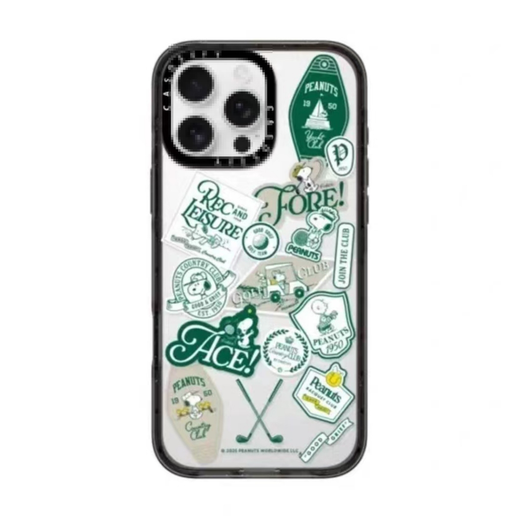 สําหรับ ไอโฟน 17 16 15 14 13 12 11 สนูปปี้ ฝาครอบโทรศัพท์กันกระแทกอะคริลิค ไอโฟน ปลอก