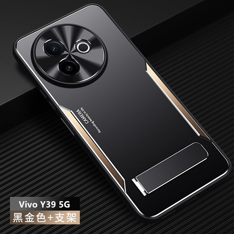 เคส Vivo Y39 5G สำหรับ Vivo Y39 5G【อลูมิเนียมอัลลอยด้าน + TPU + PC เคสโทรศัพท์ กันกระแทก 】