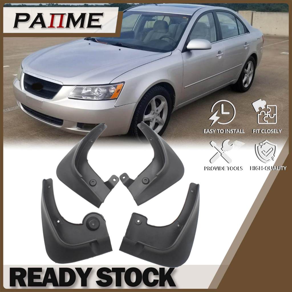 สําหรับ Hyundai Sonata 2004 2005 2006 2007 2008 868313K000 Mud Flaps Mudguards Fender YC101195
