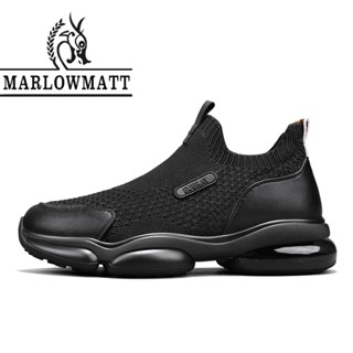 รองเท้าผู้ชาย Marlowmatt 2025 ฝาครอบสไตล์ใหม่เท้าระบายอากาศน…