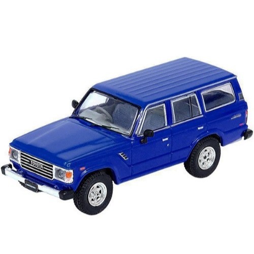 INNO64 1:64 IN64-FJ60-BLU Toyota Land Cruiser FJ60 Blue Diecast Scale รถโมเดล