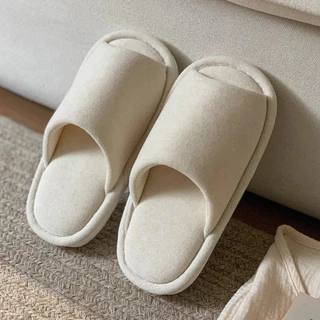 Xixtiao รองเท้าแตะผ้าฝ้ายลินินเรียบง่าย Four Seasons สบาย Soft Sole ฤดูใบไม้ผลิฤดูร้อนรองเท้าแตะผู้ชายผู้หญิง