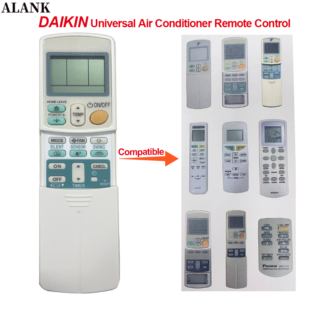 ALANK Remote รีโมทแอร์ DAIKIN รีโมท (ใช้ได้กับทุกรุ่นของ Daikin) รีโมทสากล