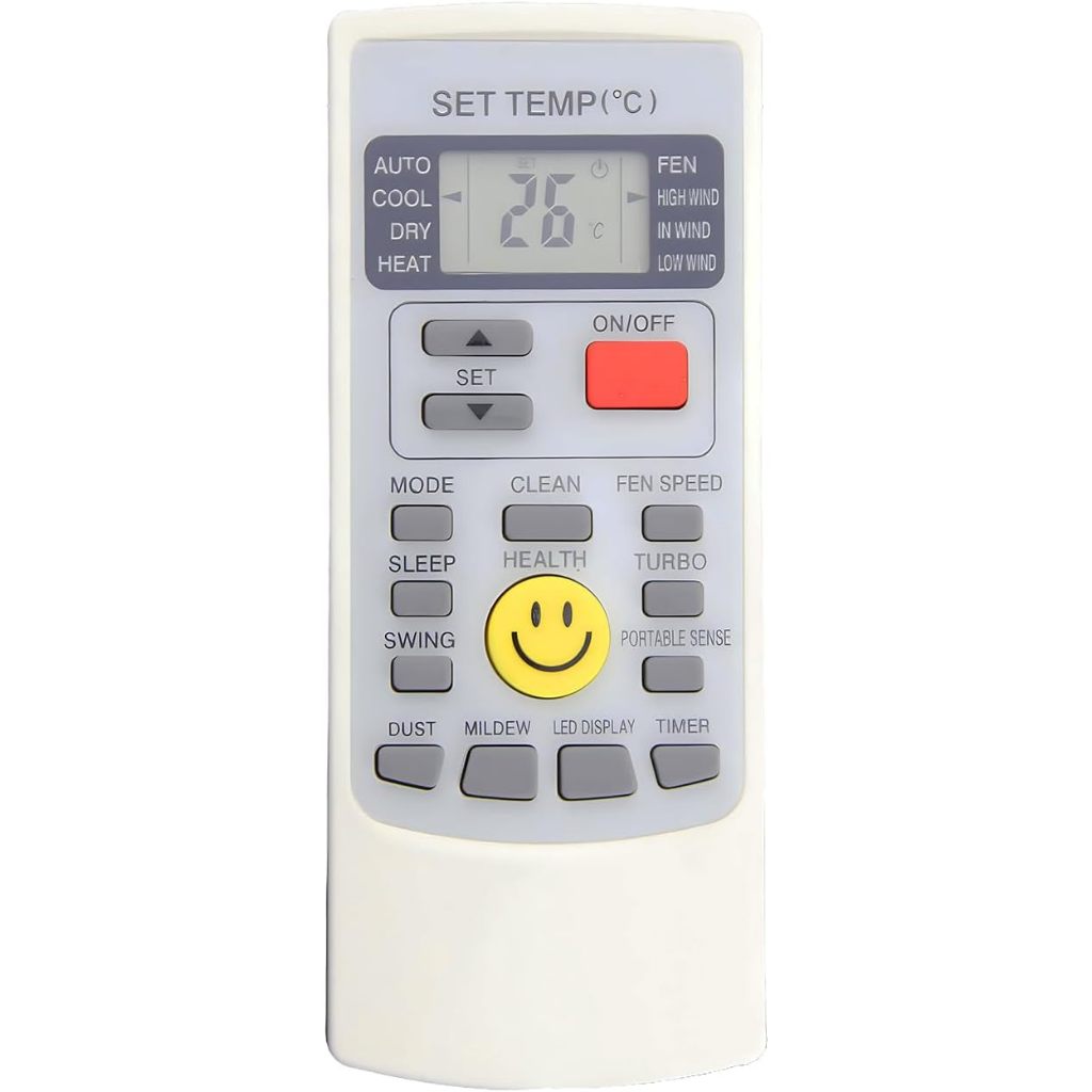 YKR-H/009E รีโมททดแทนสําหรับเครื่องปรับอากาศ AUX YKR-H/208E YKR-H/001E YKR-H/002E