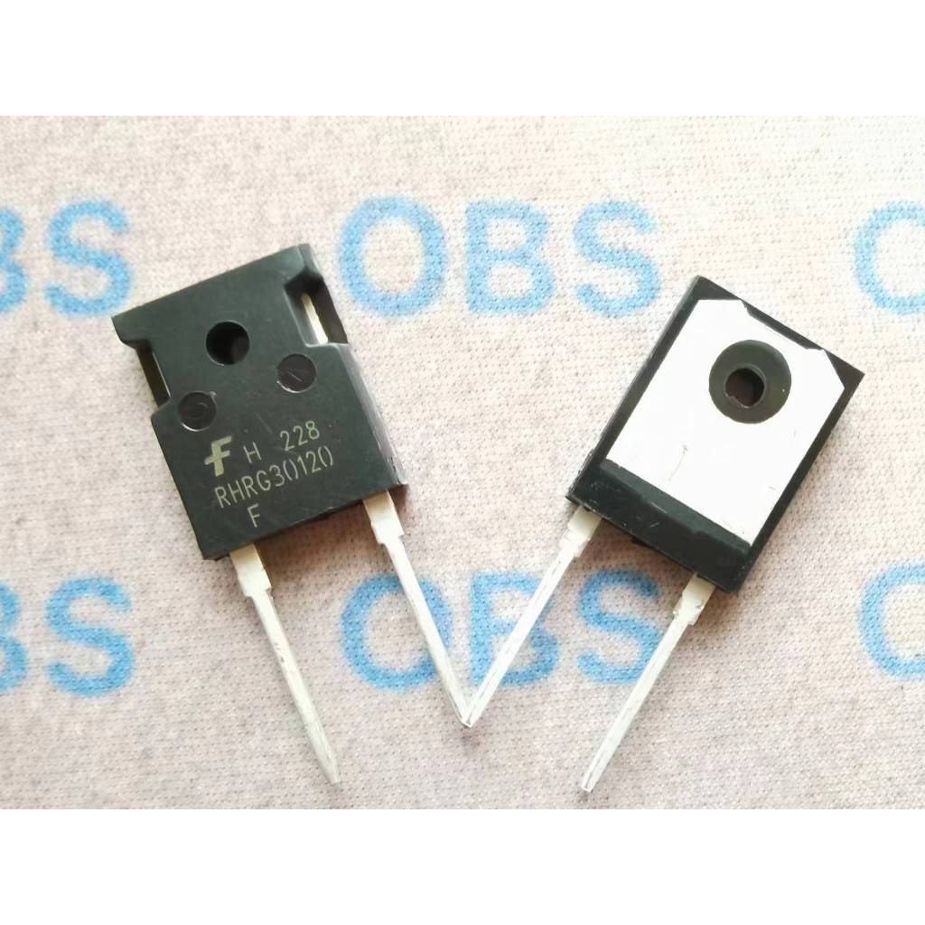 ((5 ชิ้น) RHRG30120 Fast Recovery Diode 30A1200V คลังสินค้าพร้อมใหม่เอี่ยม