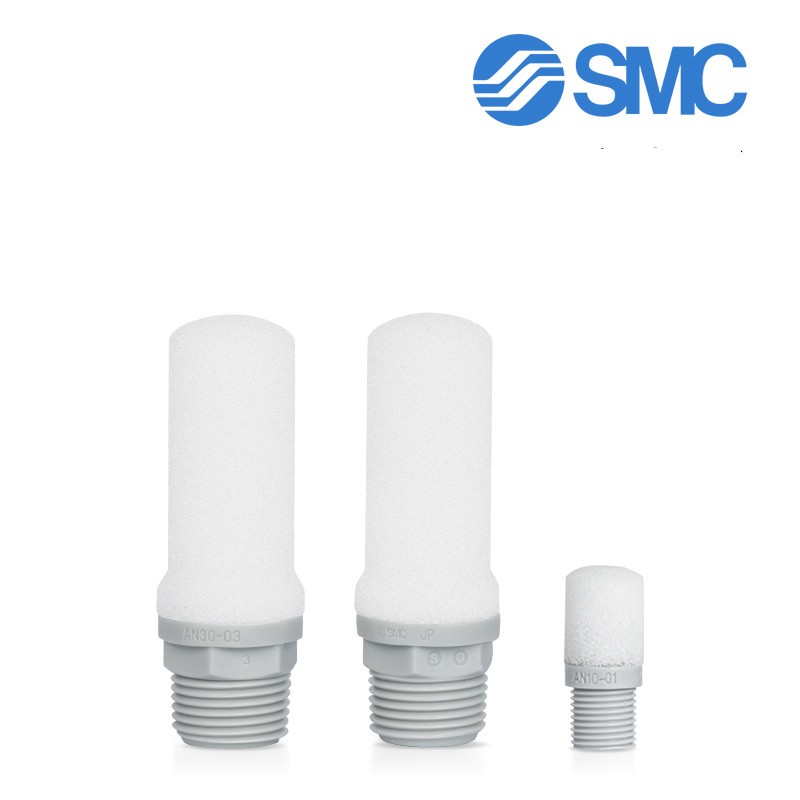 SMC เรซิ่นท่อไอเสีย AN10-01 AN20-02 AN30-03 AN40-04 พลาสติกท่อไอเสีย AN15-02