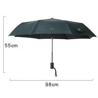 [ซื้อ 1 แถม 1] ร่มพับอัตโนมัติ อัตโนมัติ UV สำหรับวันที่แดดจัดและฝนตกคุณภาพร่ม เสริมโครง (8 กระดูก)